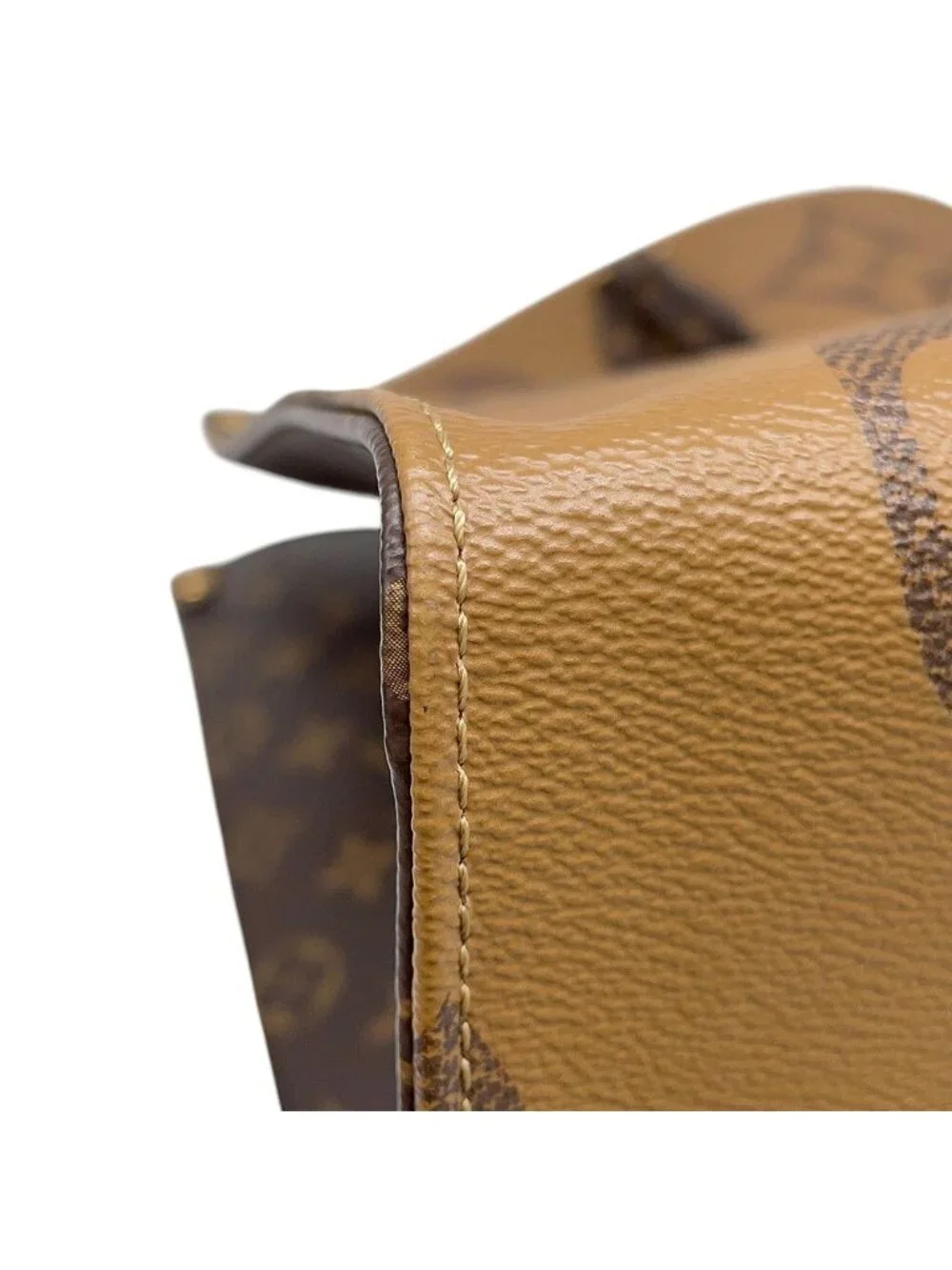 Louis Vuitton Tote Monogram Reverse Giant On The Go GM 2-Way Shoulder Bag